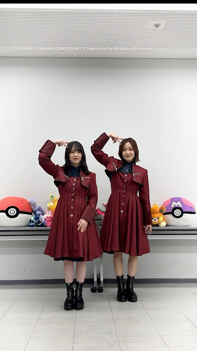Giga & TeddyLoid meets 松田里奈＆森田ひかる(櫻坂46)「#ピッカーン！」配信中⚡️⚡️EDのダンス、みんなも踊ってみてね🎶#アニポケ #anipoke #ポケモン