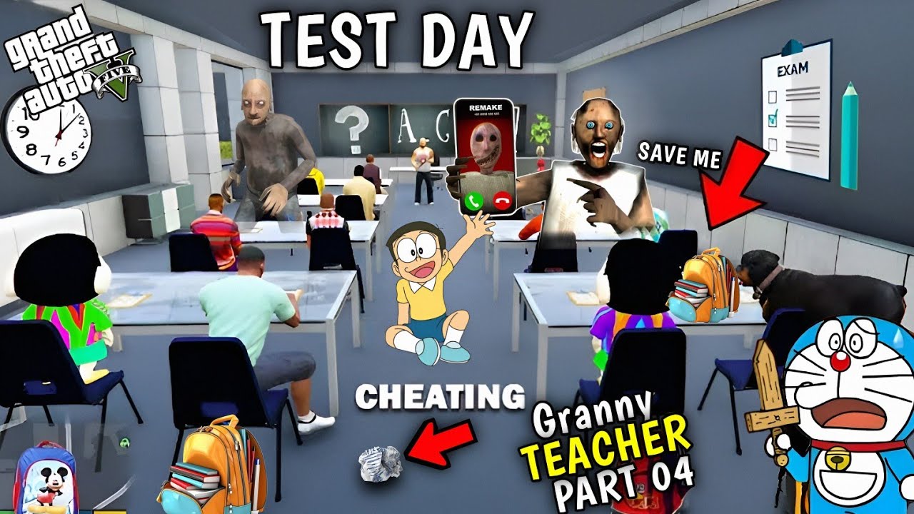 GTA 5 : Franklin First Trip Experience With Granny Class || Part # 04 || Afaq Hub