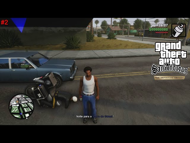 JOGANDO GTA SANDREAS COM VOCÊS PELA PRIMEIRA VEZ! (+17) 