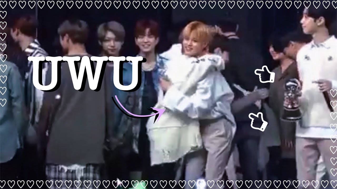 DAEHWI HUGGING OTHERS FOR 3 MINS