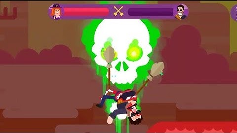 Bowmasters Stephanie the Witch gameplay | walkthrough-16