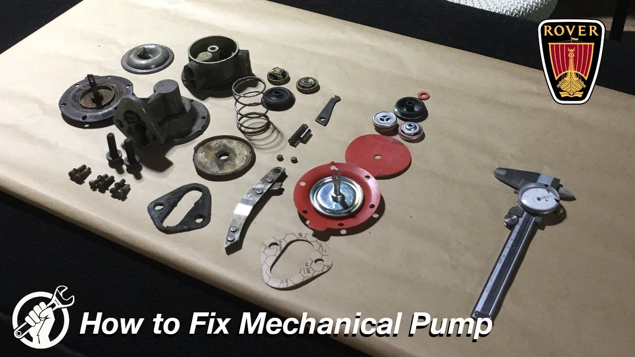 Mechanical Fuel Pump Rebuild for Rover P6 V8 YouTube