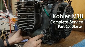 Kohler Magnum M18 Complete Service, Part 16: Starter – Cub Cadet 1882 Restoration Project