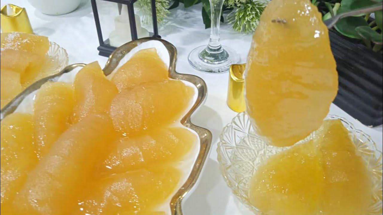 معجون البومبلوموس(الليمون الهندي)بدون مرورية وطري وبدون مواد حافظة (الوصفة البليدية)