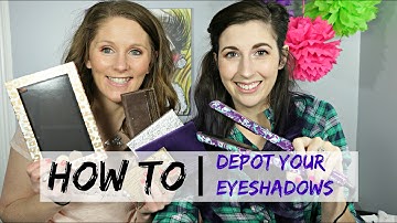 How to Depot Eyeshadows | Using Z-Palette