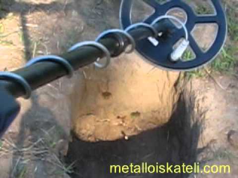 Металлоискатель Кощей 25К, Tesoro Tejon - ищем золото на поле в грунте.