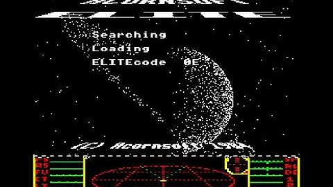 BBC Micro: Elite by Acornsoft (Loading from tape)