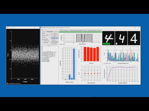 C# Neural Network Quick MNIST Training and Recognition