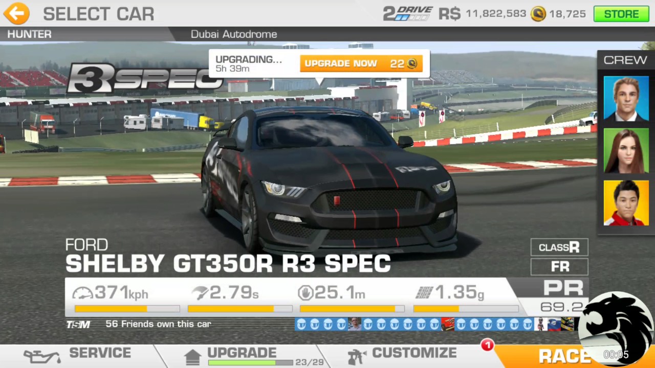 Real Racing 3: GT350R R3 Spec Championship Tier 14.2 - YouTube