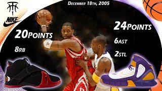 Tracy McGrady VS Kobe Bryant Face-off December 18th 2005