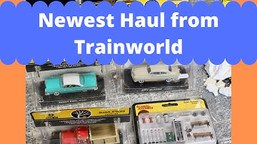 Unboxing My Newest Haul from Train World - Polar Express Layout