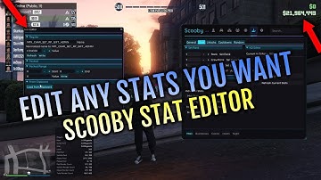 Scooby Mod Menu Stat Editor Guide – Edit ANY GTA 5 Stat Easily