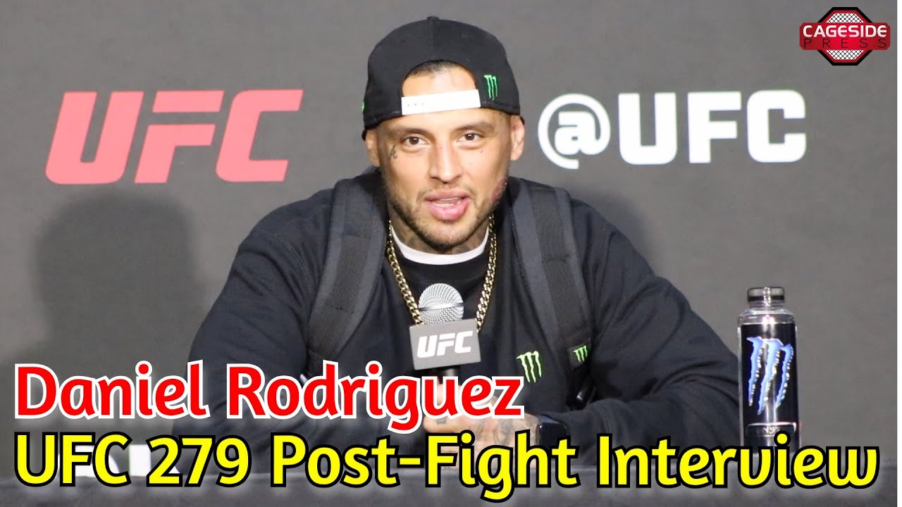 Daniel Rodriguez Talks Wild Fight Week, Showing More of His Game Soon ...