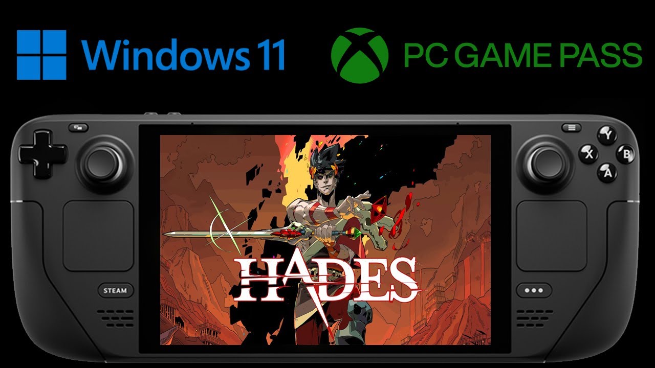 Hades Gameplay Steam Deck 60 FPS Steam OS 