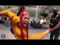 Crazy Gen Z Brat Terrorizes Airport After Being Denied Boarding | Karens Getting Arrested By Police
