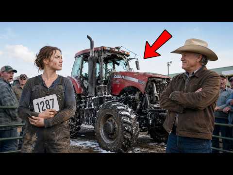 They Laughed When She Bid on a Broken Tractor—Until They Realized She Was Right