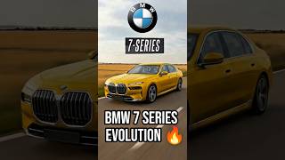 BMW 7 Series Evolution 😳 | From CLASS to FUTURE 🔥 #shorts