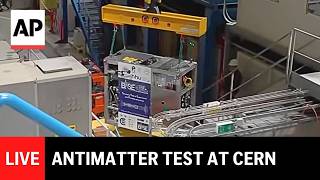 LIVE: CERN scientists transport volatile antimatter for the first time