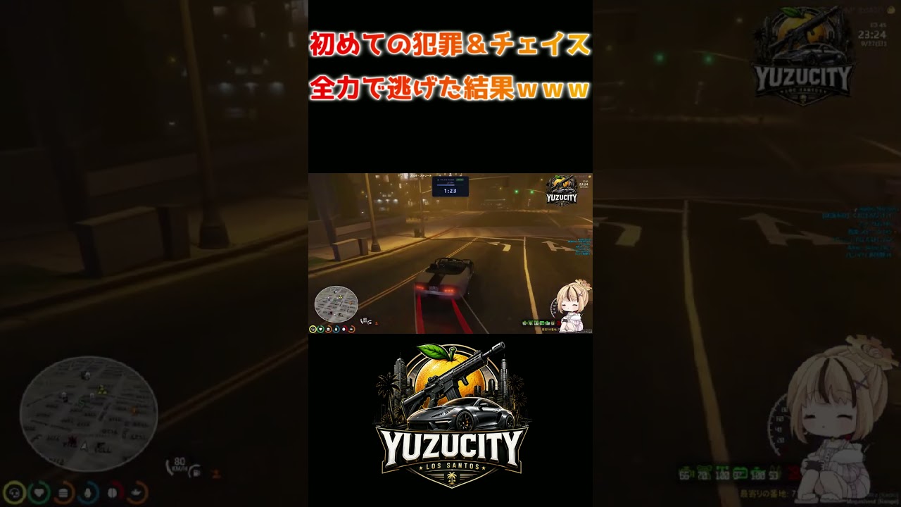 【#yuzucity 】全身全霊をかけた赤ちゃんチェイスがこちら#gta5