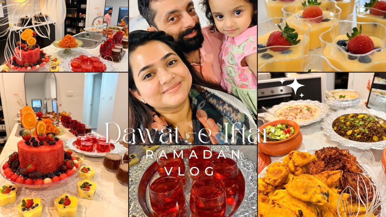 Приглашение на ифтар 2🌙🕌 24 Рамадан 🕌 На этот раз для ифтара приготовлена ​​другая еда ❤️