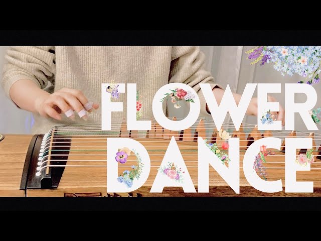 Flower Dance_DJ OKAWARI on Guzheng(Chinese zither)古筝演奏 - YouTube