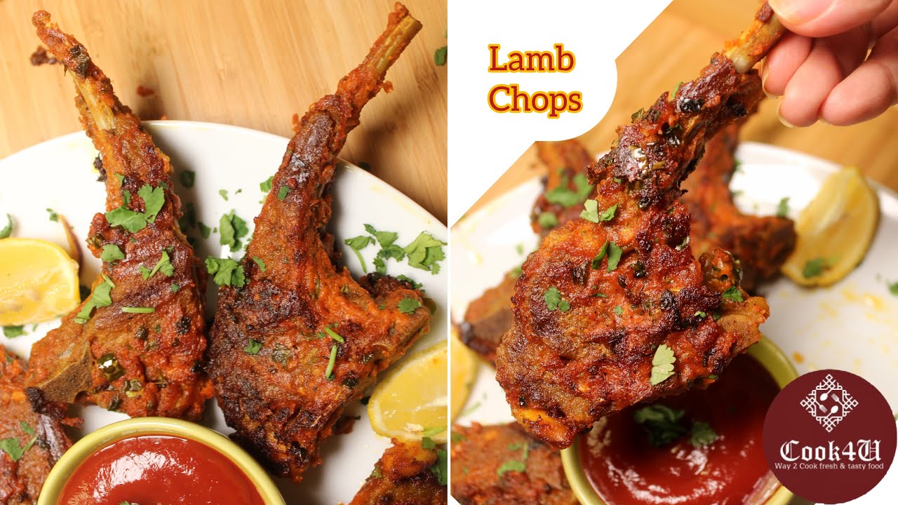 Restaurant Style Masala Lamb Chops Recipe Healthy Spicy Grilled