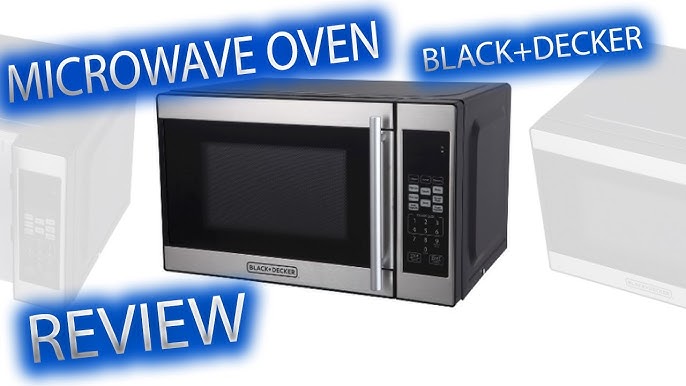 BLACK & DECKER 0.7 Cu. ft. 700 W Compact Microwave Oven, White