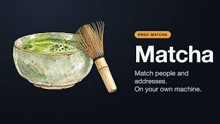 Address Matching for KYC, AML and Fraud with Jev and Ollama | PROC Matcha Update