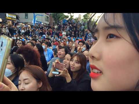이은미 - 애인있어요. 서울 홍대 거리공연, 김타쿠닷컴 촬영