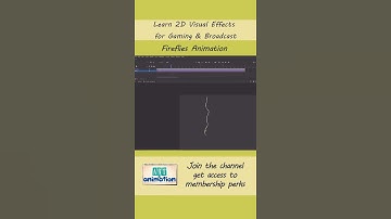 Animate Fireflies | Learn 2D Animation #visualeffects in #adobeanimate  #animation #illustrator