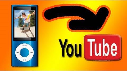 HOW-TO Get iPod Nano videos to YouTube