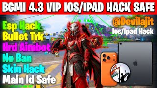 bgmi ios hack 4.3 free |how to hack bgmi ios 4.3 |skin hack bgmi ios | iPad And IPhone ios hack free