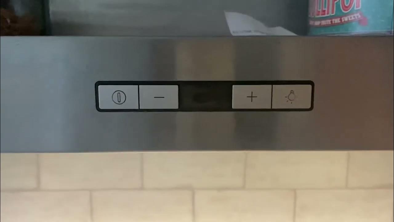 siemens afzuigkap resetten na schoonmaken