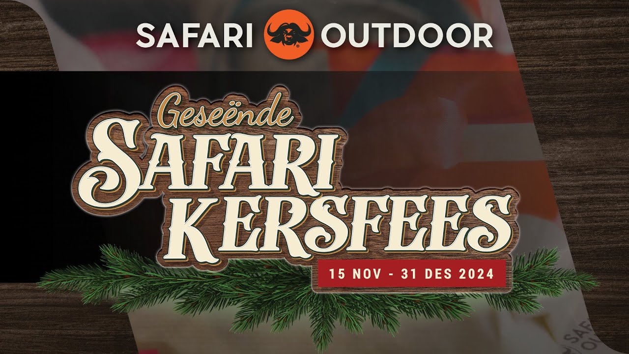 Geseënde Safari™ Kersfees!