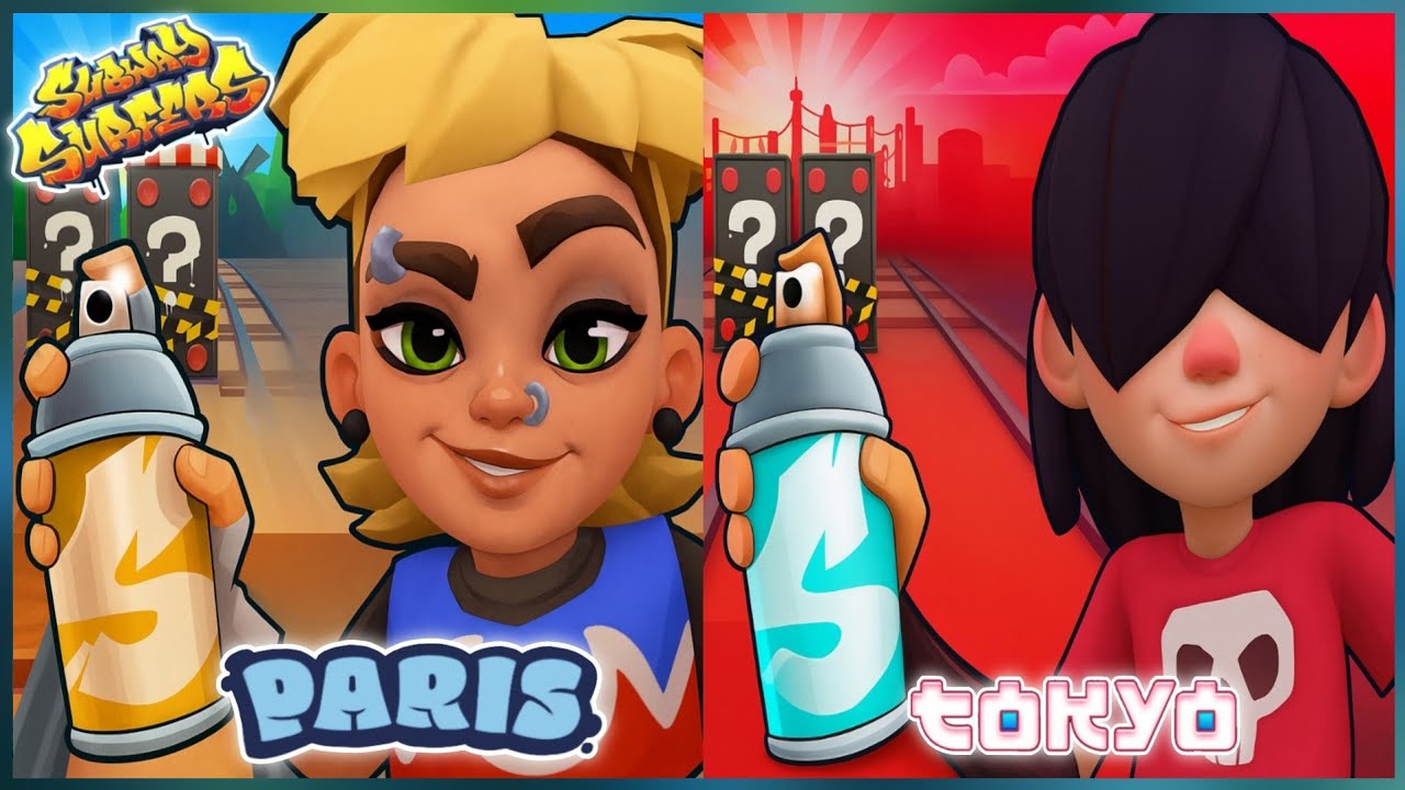 🔥 Subway Surfers Tokyo против Paris 2025 | Эпическое испытание Mystery Hurdles 🔥