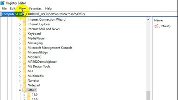 How reset Microsoft office word 2016 to default setting