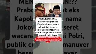 Mengejutkan Nama Joko Widodo Ikut Ters3Ret Wacana Reformasi Polri