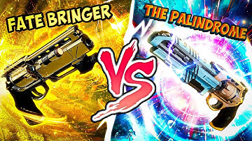 Legendary Hand Cannons - Fate Bringer VS The Palindrome