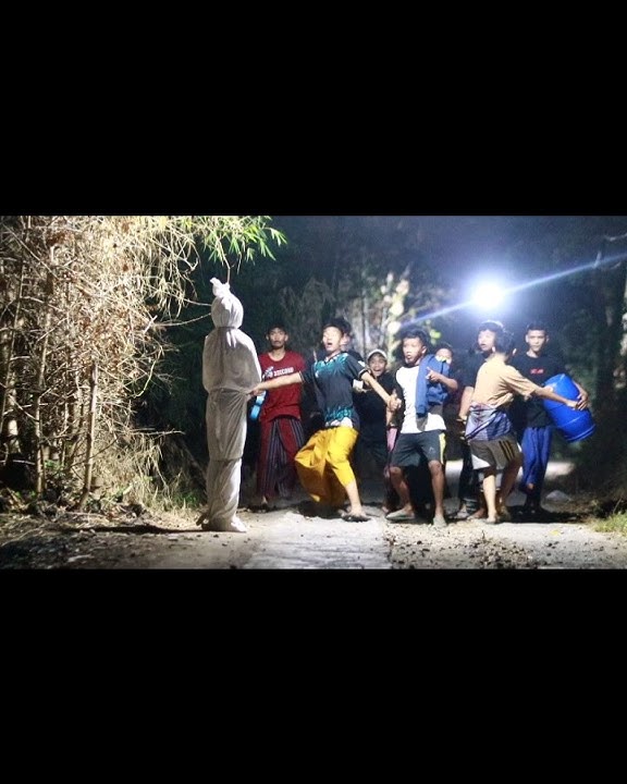 Prank Pocong Bangunin Sahur Terlucu🔥 #prankpocong #poconglucu