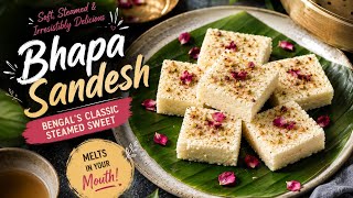 Bhapa Sandesh Recipe | Soft, Steamed & Melt-in-the-Mouth Bengali Sweet screenshot 1