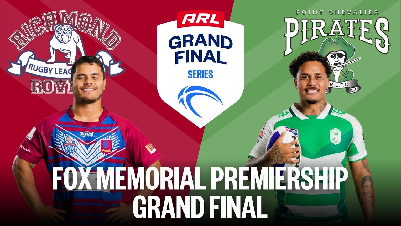 Richmond Bulldogs v Pt Chevalier Pirates Fox Memorial Premiership Grand Final ARL Grand Final
