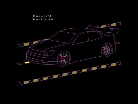 MAKING 3D CAR IN C++