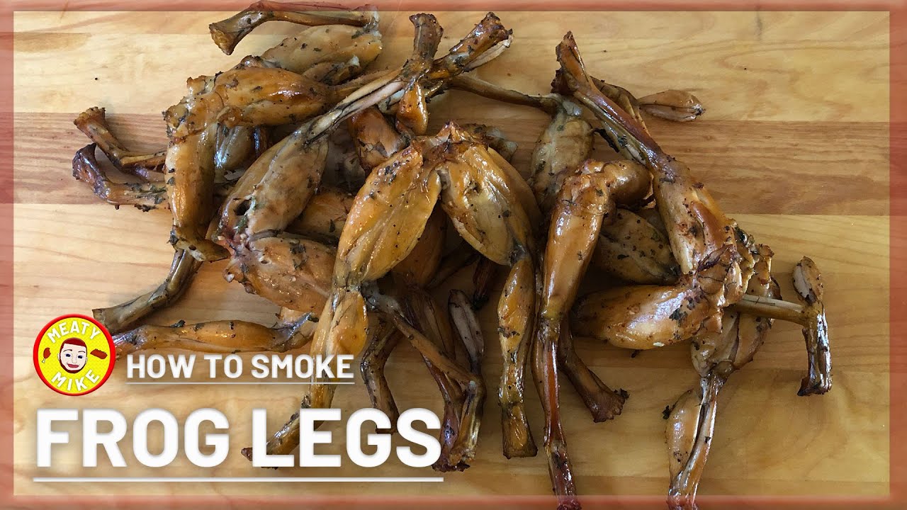 Smoked FROG LEGS on the Po' Man Grill