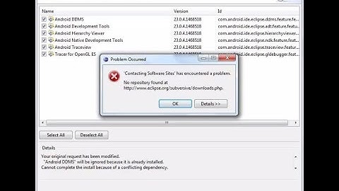 (SOLVED) Cannot complete the install because of a conflicting dependency - NOV 2014