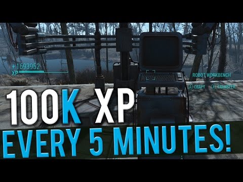 Fallout 4 - BEST & FASTEST XP GLITCH AFTER 1.5 PATCH! (100k+ EVERY 5 Minutes!)