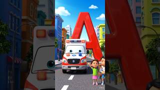 ABC Song for Kids | 3D Animated Learning Video #shorts #abcd #forkids #kids