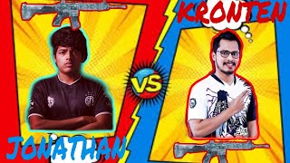 Tsm Jonathan Vs Kronten Gaming 1V1 Tdm In Pubg Mobile.