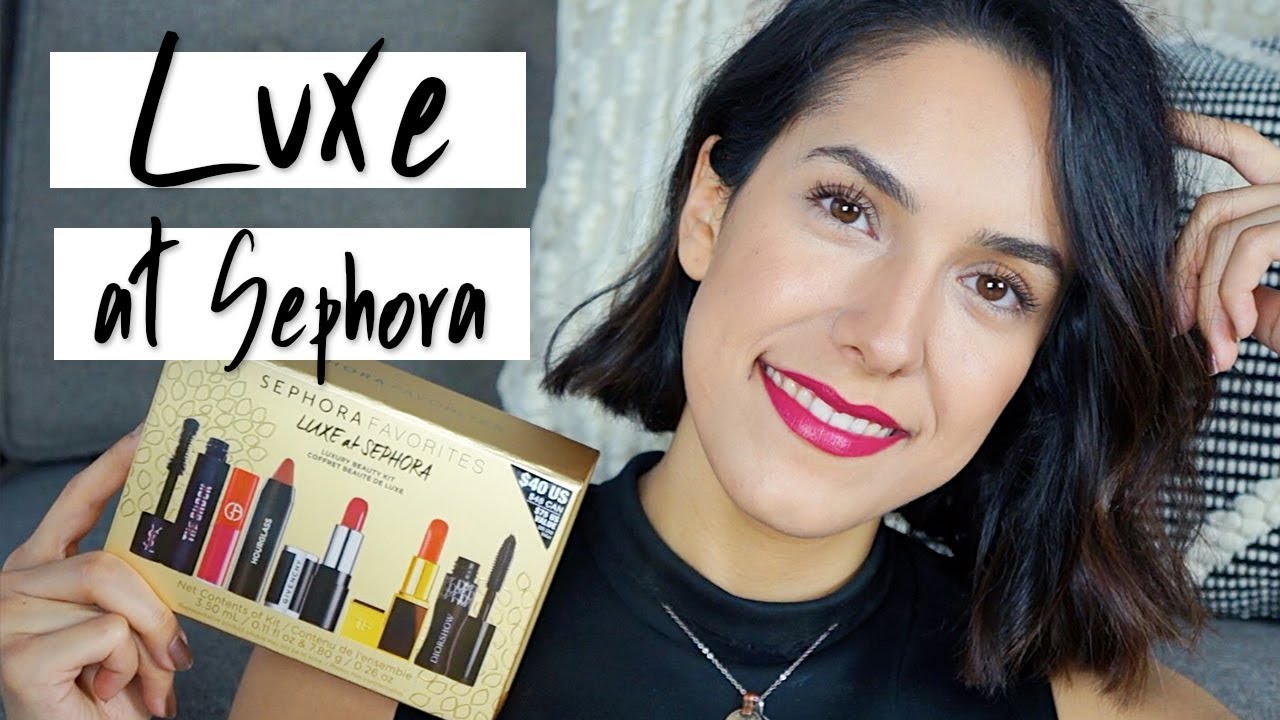 NEW 🚨 LUXE AT SEPHORA Luxury Beauty Kit Sephora Favorites Swatches First Impression Neelou Goodarzi