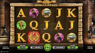 BGaming - Book of Pyramids Slot Review screenshot 1