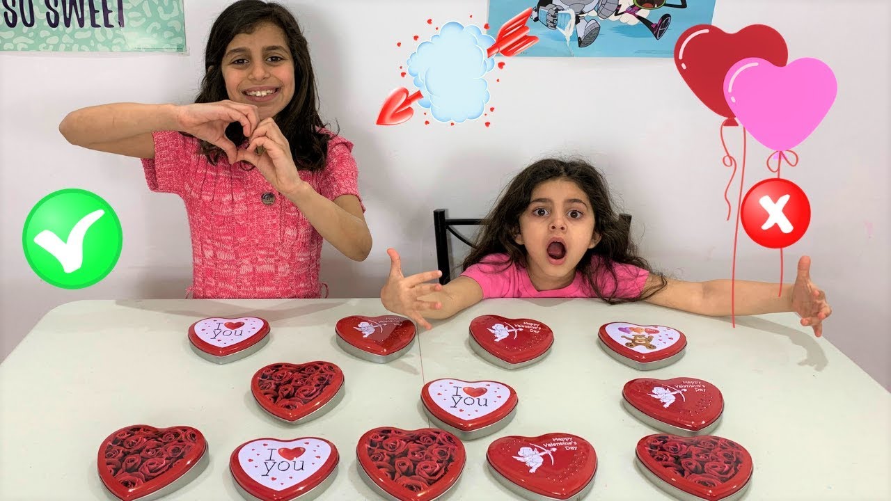 Don't Choose the Wrong Mystery Box Valentines Slime Challenge! - YouTube